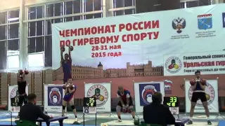 Russia 2015 LC Kolyakov-Opelender w.c. 95 kg /ЧР 2015 ДЦ Коляков 85 - Опелендер 88