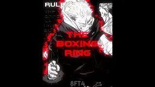 Best Domain Expansion [The Boxing Ring]⚠️🔥💀| Jujutsu kaisen manga edit