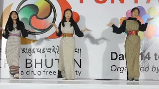 beautiful dance during FUN FAIR BY BHUTAN CPA 2022