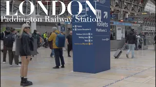 London Paddington Walking Tour | London Paddington Railway Station Walk [4K HDR]