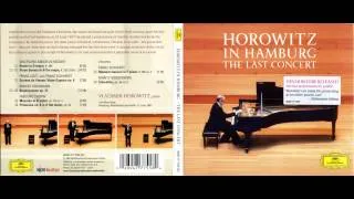 Horowitz  Last Recital  1987