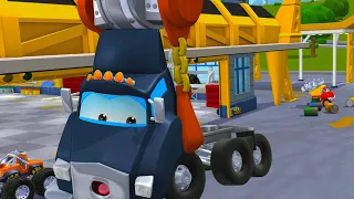 FLYING TRUCKS and Super Speed | Car Cartoons for Kids | The Adventures of Chuck & Friends