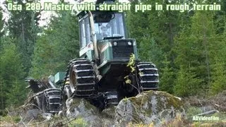 ÖSA 280 Master 8x8, Straight Pipe, Rough Terrain Sweden