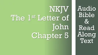 1st John 5 - NKJV - (Audio Bible & Text)