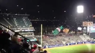 Crazy seagull swarm at AT&T Park