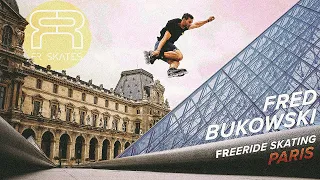 FR SKATES - Fred Bukowski FReeriding in Paris with his FR 2 80