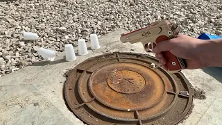 Многозарядный резинкострел АПС (Пистолет Стечкина)