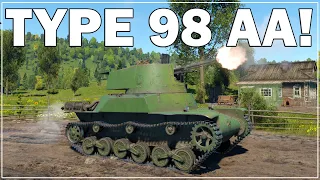 TYPE 98 AA TANK TURNED AT In War Thunder!?