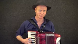 Accordion Lesson: bellows shake  (Dave Evans). How to play accordion