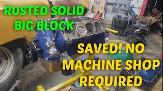 Locked up RUSTED Ford 390 REBUILD Part 1, No Machine Shop Required?! Building My Son's First Hot Rod
