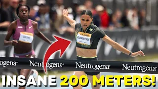 Sydney McLaughlin Just SHOWS OFF Her Speed In This INSANE Race!