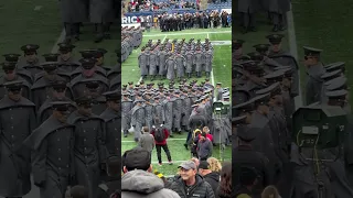 West Point Corps of Cadets' March On as they leave the Gillette Stadium @ArmyNavyGame2023 Part 2