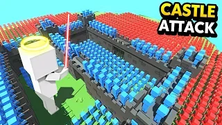 GOD CASTLE vs EVIL RED ARMY In Ancient Warfare 3 (Funny Ancient Warfare 3 Gameplay)