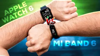 Apple Watch 6 vs Mi Band 6 | poucas diferenças?! Vem conferir!