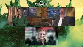 Interview with Joe Tippet and Elisa Laskowski for "Monarch: Legacy Of Monsters"