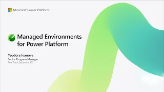 Managed Environments for Power Platform – Introduction | Dynamic Bites