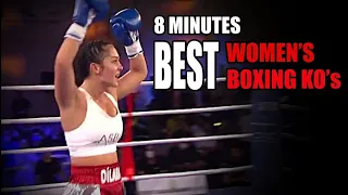 8 Minutes of Some of the Best Women's Boxing KO's