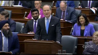 Ontario Finance Minister Peter Bethlenfalvy delivers the provincial budget – March 26, 2024