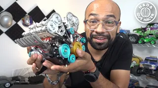 ¡El motor V8 para armar más caro que he probado! ¡VALE MÁS QUE UN MOTOR DE  AUTO DE VERDAD! |NQUEH