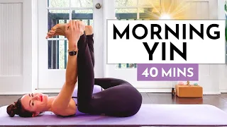 40 Min Morning Yin Yoga - Full Body and Mind Relaxation