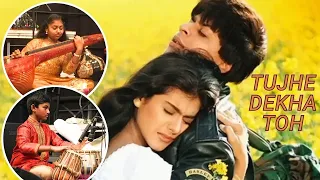 Tujhe Dekha Toh Song | #dilwale Dulhania Le Jayenge #veena #mekana #thenuhan