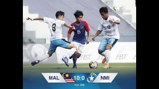 Malaysia U19 Vs marina island U19(10-0)Highlights & Goals ● AFC U19 Championship 2020 Qualifiers