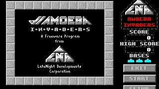 Amoeba Invaders Review for the Commodore Amiga by John Gage