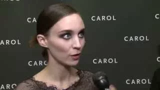 Carol: Rooney Mara "Therese" New York Red Carpet Premiere Interview | ScreenSlam