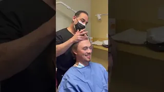 FUE Hair Transplant Procedure Surgery Day