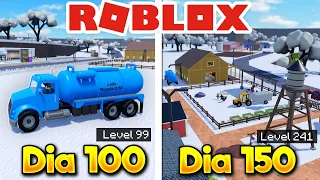 PASSEI 150 DIAS CRIANDO UMA FAZENDINHA NO ROBLOX