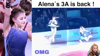 Alena Kostornaia TRIPLE AXEL (3A) is back ! she stays with Team Tutberidze