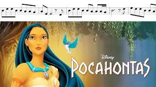 Pocahontas - Colors of the Wind | Easy Sheet Music Notes