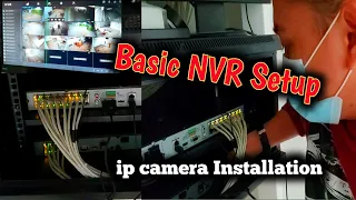 Hikvision Latest Version NVR, IP Camera installation | Basic NVR Set Up