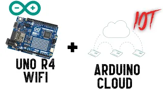 UNO R4 WI-FI - How to SWITCH ON & OFF an LED with Uno R4 Wi-Fi using Arduino CLOUD #arduinocloud