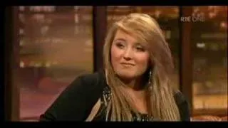 Chloe Agnew on Irish TV
