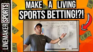 How To Make A Living Betting On Sports In 2023! (Beat The Books & Be A Profitable Sports Bettor)