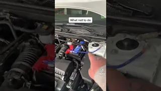 How not to run amplifier wire 2022 Honda Civic Amp installed ￼