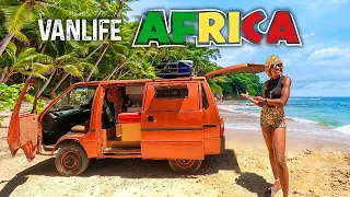 Living in a Van in AFRICA