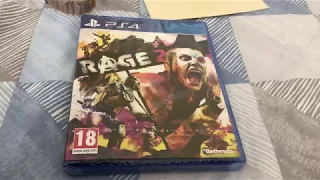 Rage 2 Unboxing PS4