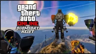 GTA 5 - ПОЯВИЛСЯ ДЖЕТПАК / ДЖЕТПАК В НОВОМ ОГРАБЛЕНИИ [Doomsday Heist Jetpack]