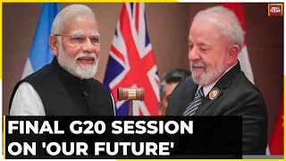 G20 Summit Closing Ceremony: PM Modi Hands Over G20 Gavel To Brazil President | G20 Summit 2023