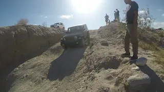 Stock Jeep on Diablo Drop Off