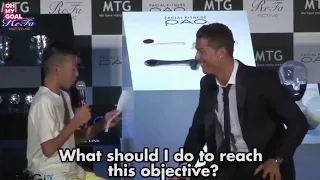 Cristiano Ronaldo Defend Young Japanese Fan