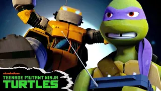 Donnie Invents A FIGHTING Robot 🤖💥 | Full Scene | Teenage Mutant Ninja Turtles