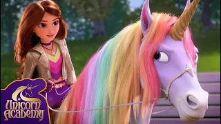 Riding Unicorns Isn't Easy 🦄 | Unicorn Academy | Cartoons for Kids
