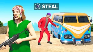 Stealing TOP SECRET Car In GTA 5 (DLC)