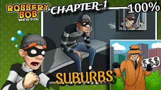 robbery Bob chapter-1 full gameplay 100% pass #100 #robbery #robberybob #best #gameplay #games #1m