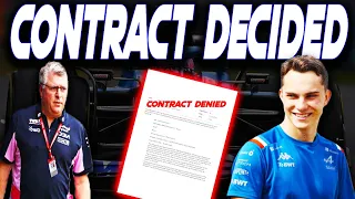 ALPINE CONTRACT DISPUTE | OSCAR PIASTRI