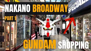 Nakano Broadway Gundam Shopping, what makes Akihabara is not the only good place of Japan Hobby Shop