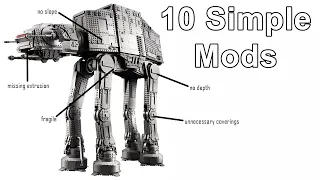 10 Mods You Should Do For Your UCS AT-AT Walker